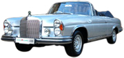 Mercedes Benz 220 SEB Cabrio